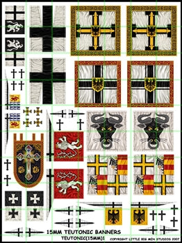 15MM TEUTONIC BANNERS 1