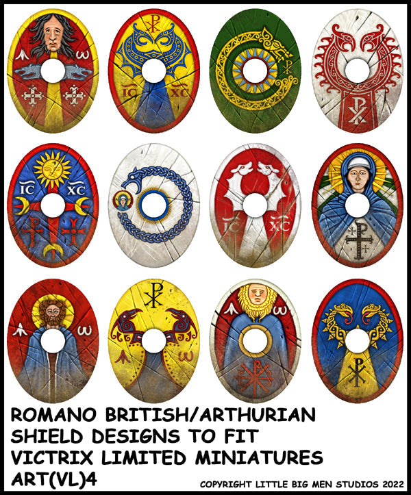 Romano British / Arthurian Shield Design 4