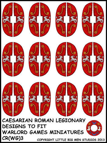 Caesarian Roman Legionary shields CR(WG)3