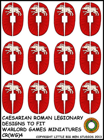 Caesarian Roman Legionary shields CR(WG)4