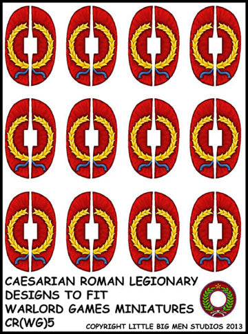 Caesarian Roman Legionary shields CR(WG)5