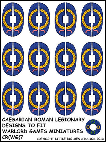 Caesarian Roman Legionary shields CR(WG)7