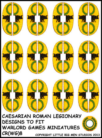 Caesarian Roman Legionary shields CR(WG)8