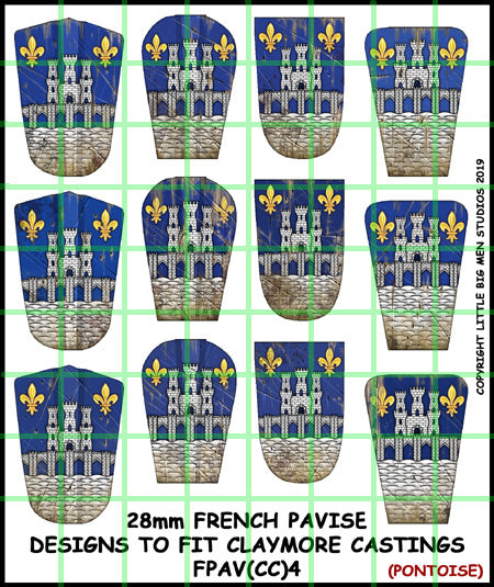 French Pavise sheet 4