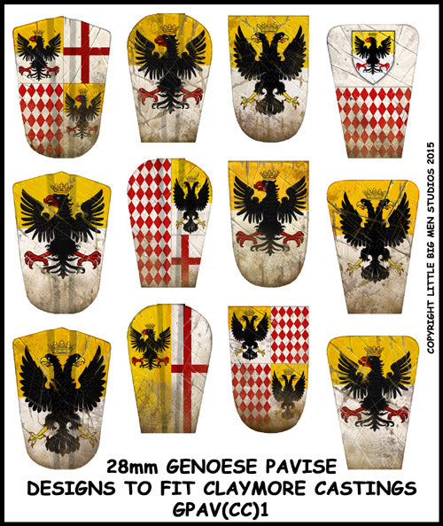 Genoese Pavise sheet 1