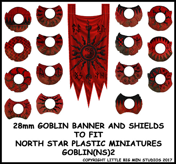 Goblin shields and banner sheet 2