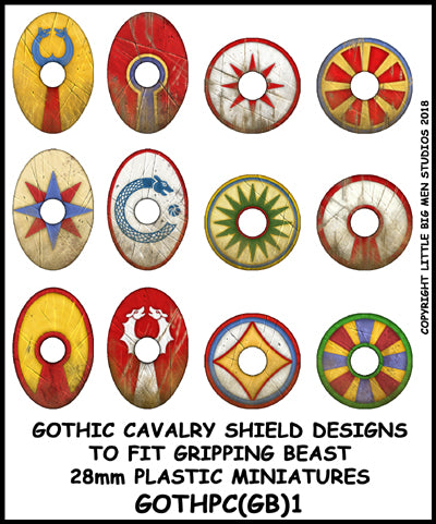 Gothic cavalry sheet 1