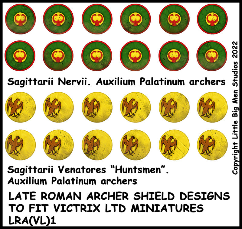 Late Roman Archer Shield Designs 1