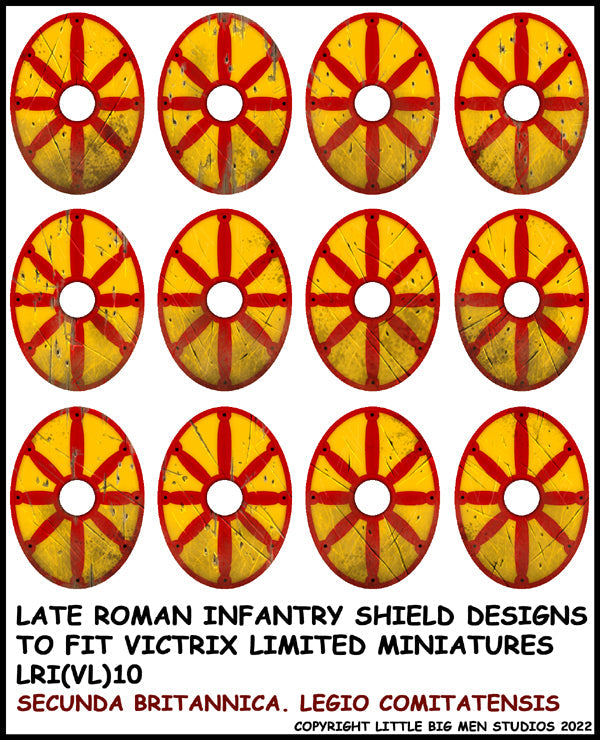 Late Roman Infantry Shield Designs 10