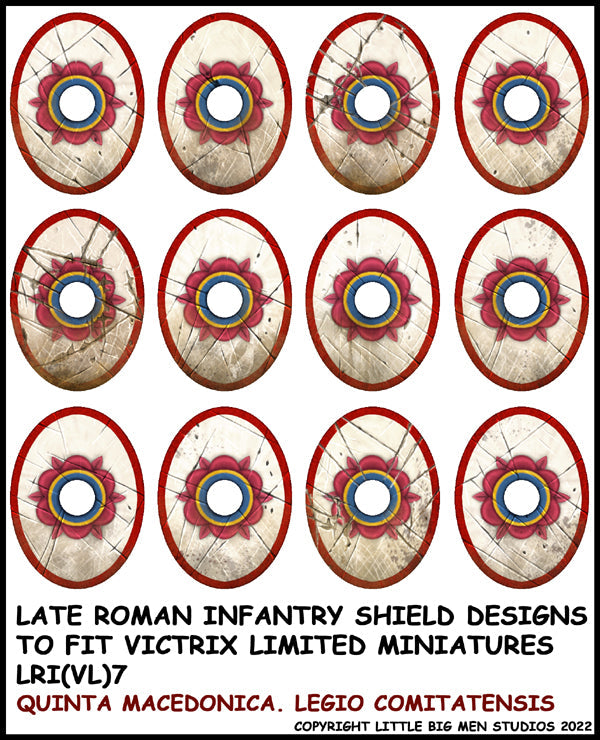 Late Roman Infantry Shield Designs 7