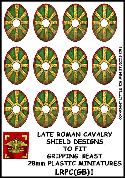 Plastic Late Roman cavalry sheet 1