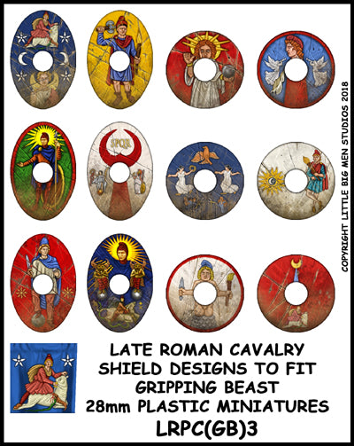 Plastic Late Roman Cavalry sheet 3