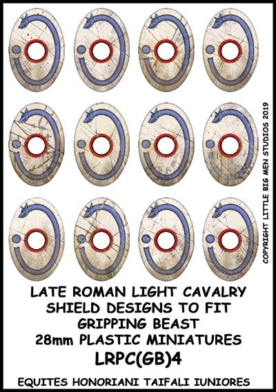 Plastic Late Roman Cavalry sheet 4