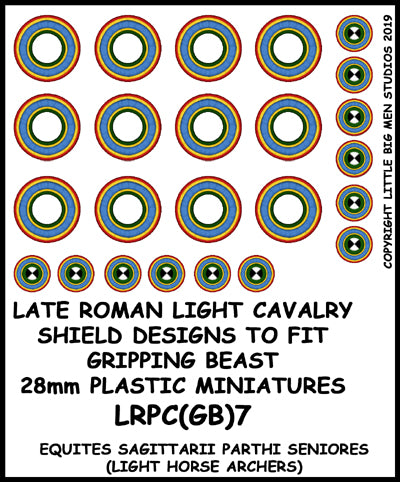 Plastic Late Roman Cavalry sheet 7