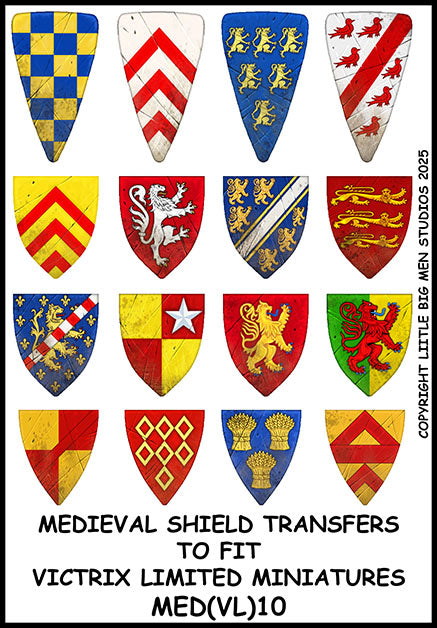 Medieval  Shield Transfers 10