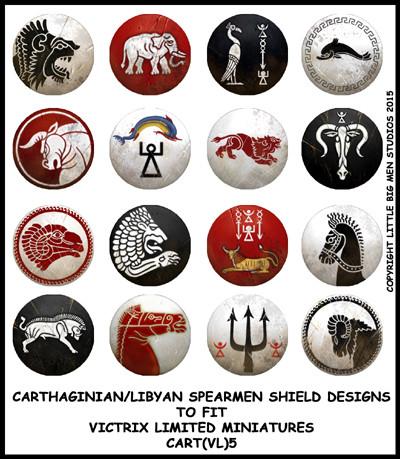 Carthaginian shield designs 5