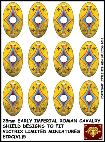 Early Imperial Roman Cavalry Shield Transfers 5