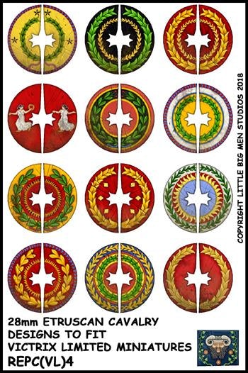 Republican Roman Cavalry shield designs 4