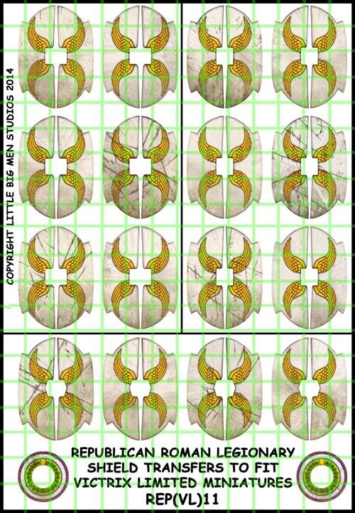 Republican Roman shield designs 11