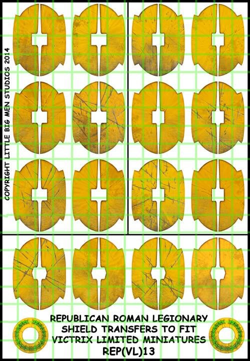 Republican Roman shield designs 13