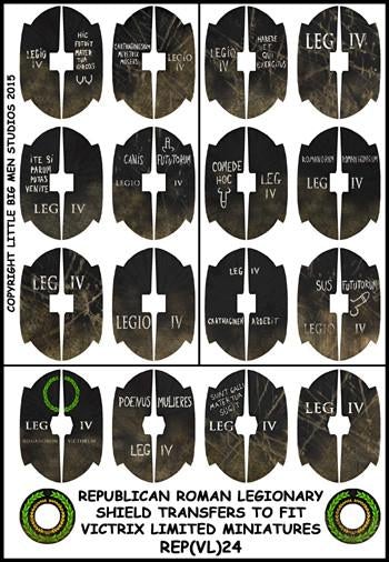 Republican Roman shield designs 24