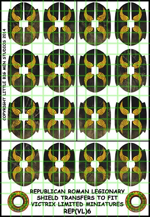 Republican Roman shield designs 6