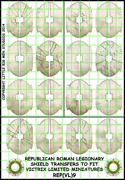 Republican Roman shield designs 9