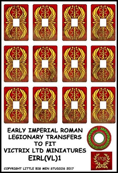 Early Imperial Roman Legionary Shield Transfers  1